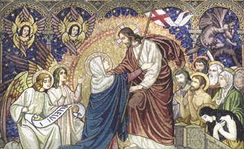 Happy Birthday Blessed Mother! The first to walk behind the standard of Christ.