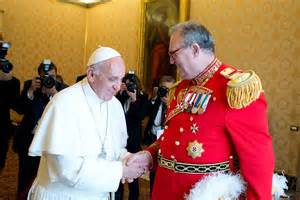 Fra. Matthew with Pope Francis