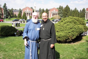 Br. James (l) and Br. Paul O'Donnell, f.b.p.
